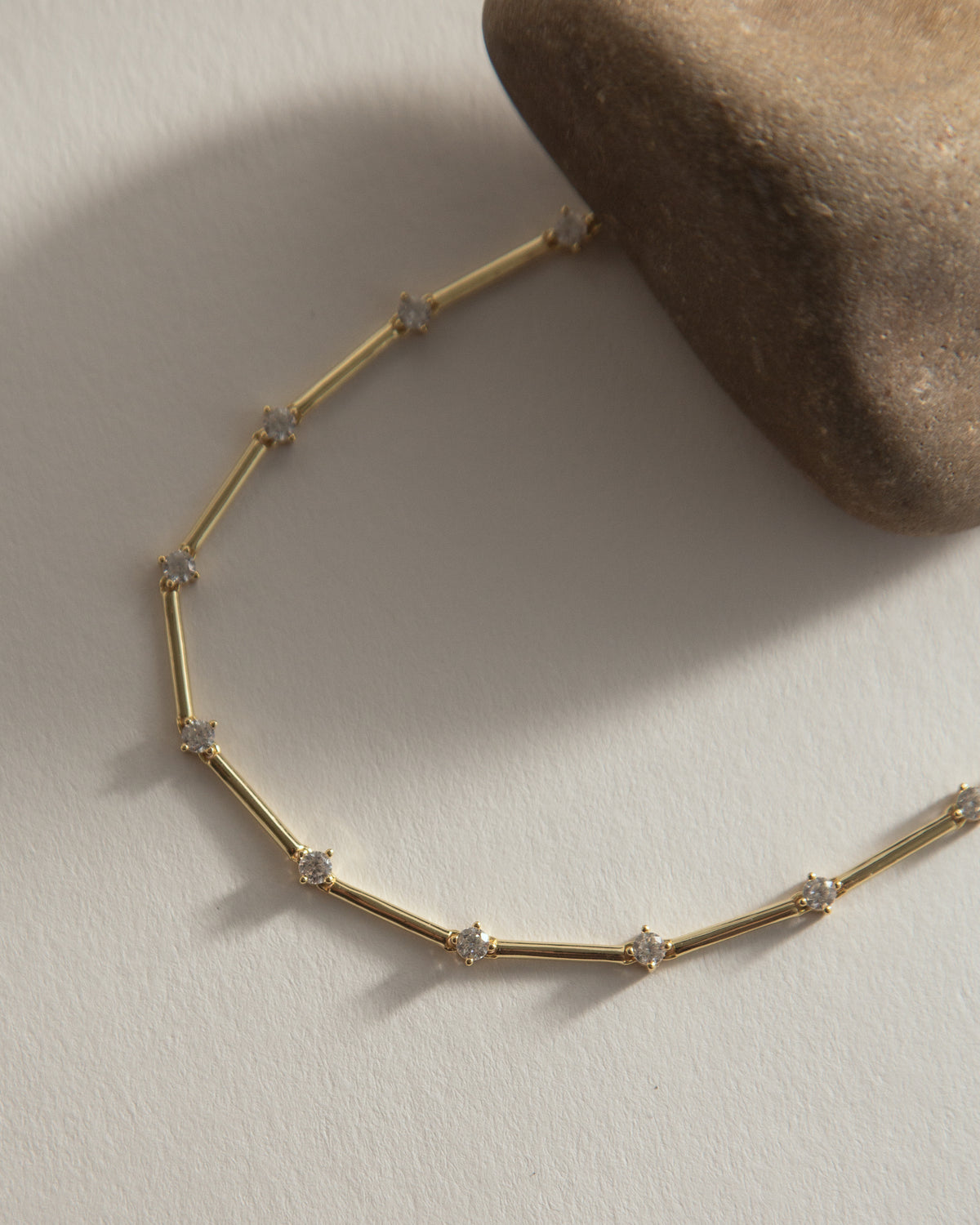 Line Tennis Necklace