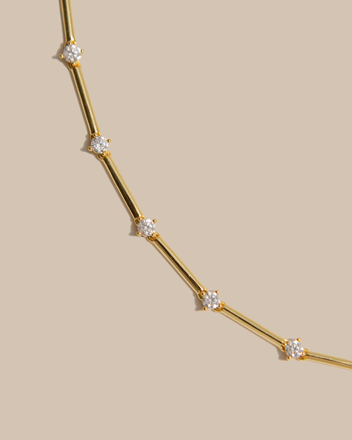 Line Tennis Necklace