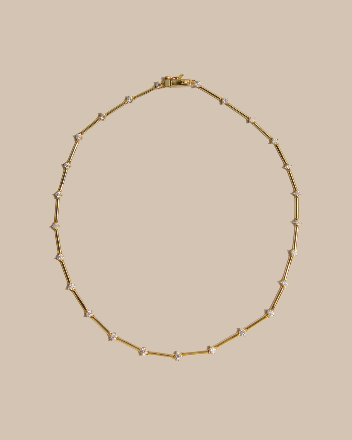 Line Tennis Necklace